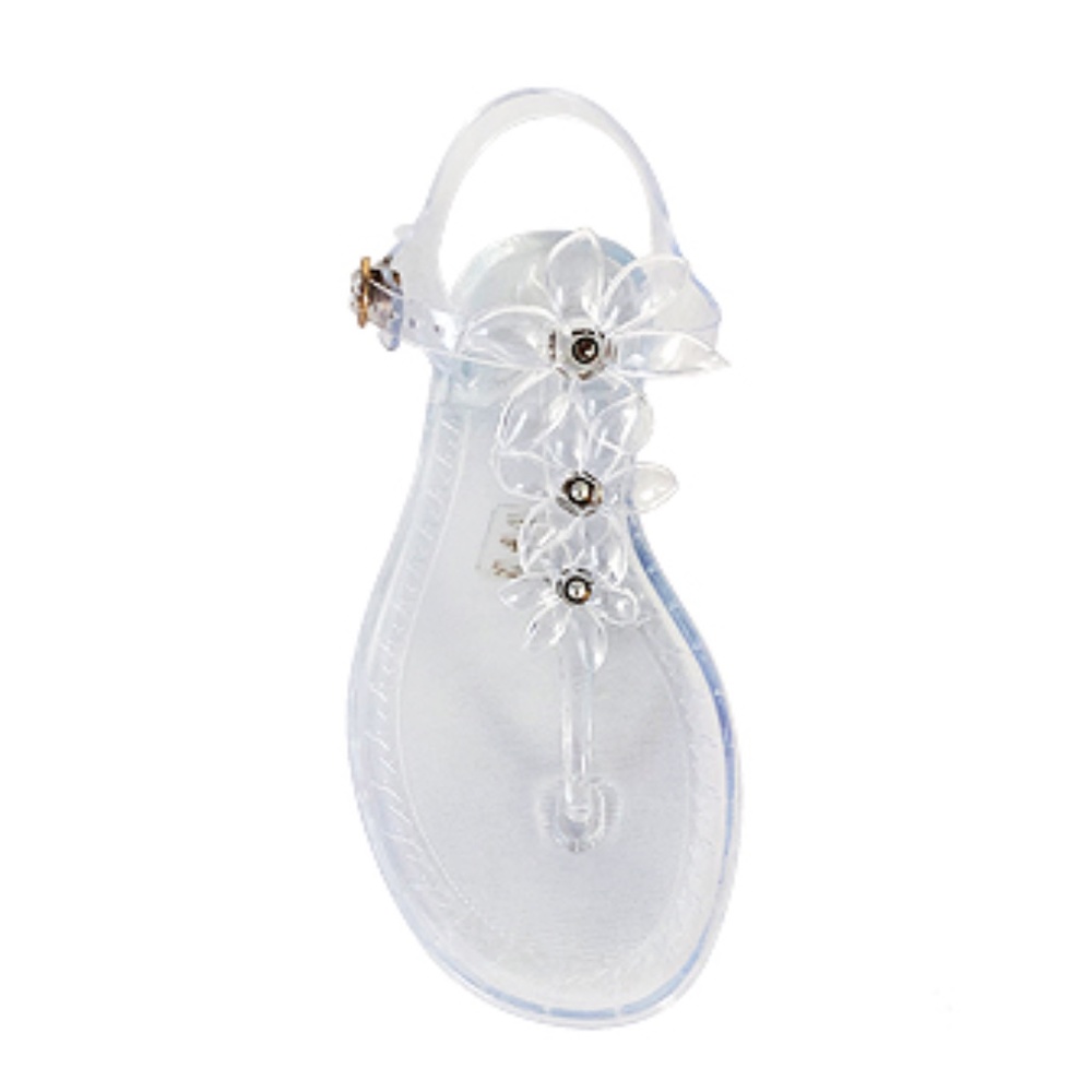 CH Carolina Herrera Floral Jelly Sandals
